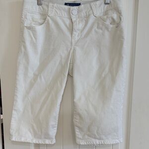Women's Democracy White Shorts SZ 6